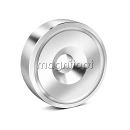 Неодимовый магнит с отверстием A42 (42х9 мм)